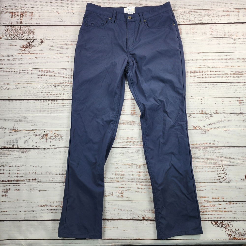 Southern Tide Jack Performance Pants Mens 32x32 Navy Blue Stretch Golf 26805